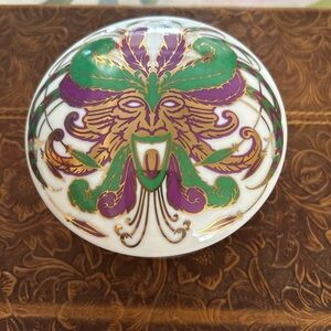 Tiffany & Co. Green and Purple trinket box